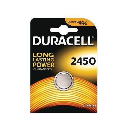 Duracell Electronics Μπαταρία Λιθίου Ρολογιών Cr2450 3v 1τμχ (Decr2450)(durdecr2450)