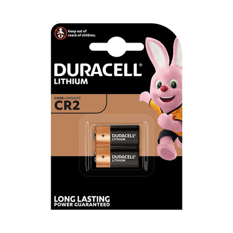 Duracell Μπαταρίες Λιθίου cr2 3v 2τμχ (Db2cr2)(durdb2cr2)