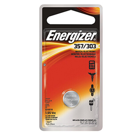 Energizer 357/303 Μπαταρία Silver Oxide Ρολογιών Sr44 1.55v 1τμχ (9282391) (Ene9282391)