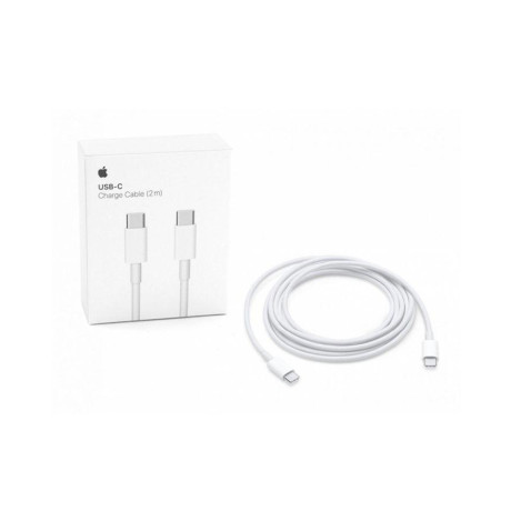 Apple Regular usb 3.1 Cable usb-c Male - usb-c Male Λευκό 2m (Mll82zm/a) (Appmll82zm/a)
