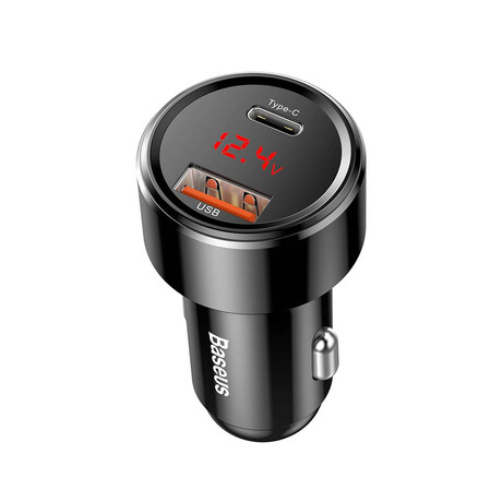 Baseus Magic Series pps car Charger Black (45w) (Ccmlc20c-01) (Basccmlc20c-01)