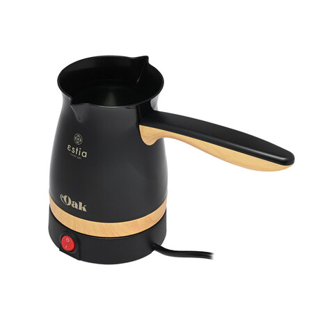 Estia Ηλεκτρικο Μπρικι oak 800w με Αποσπωμενη Βαση 360° Μαυρο