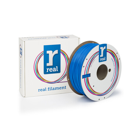 Real pla 3d Printer Filament - Blue - Spool of 1kg - 1.75mm (Realplablue1000mm175)