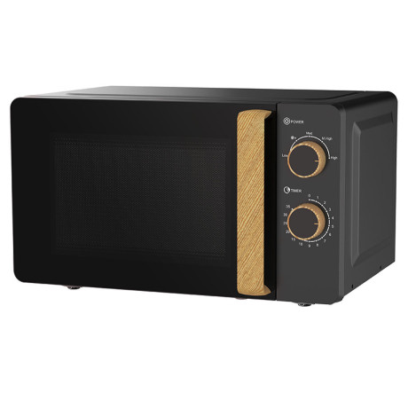 Estia Φουρνος Μικροκυματων oak 7000w 20lt Μαυρο