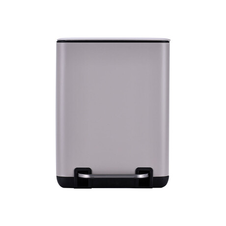 Estia Χαρτοδοχειο Μπανιου Cubic Soft Close 6lt Taupe