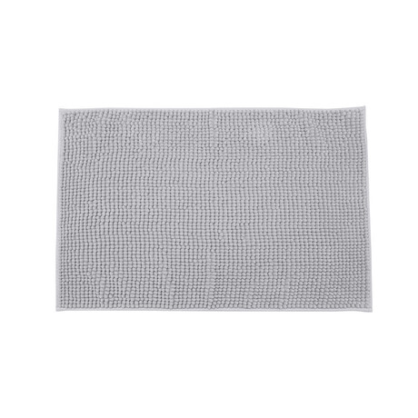 Estia Ταπετο Μπανιου Beads 80x50cm Πολυεστερα Γκρι Ανοιχτο