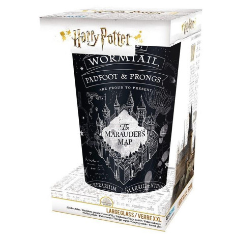 Abysse Harry Potter - Marauders map Large Glass (400ml) (Abyver130)