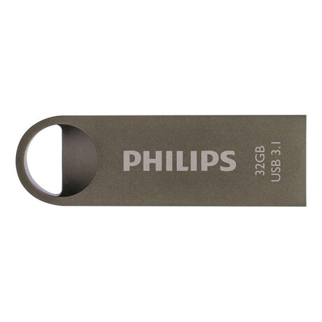 Philips Moon 32gb usb 3.1 Stick Ασημί (Fm32fd165b/00) (Phifm32fd165b-00)