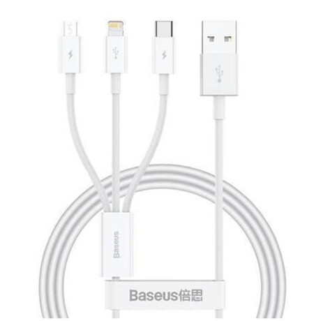 Baseus Superior Regular usb 2.0 to Micro usb Cable Λευκό 1m (P10320105221-00) (Basp10320105221-00)