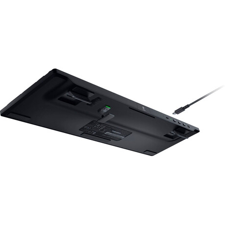 Razer DEATHSTALKER V2 PRO - Clicky Purple - RGB Wireless Keyboard - Low-Profile Optical - 40 Hr Batt