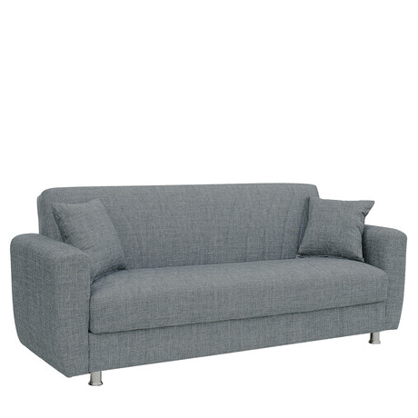Καναπές Κρεβάτι Τριθέσιος ArteLibre JUAN Γκρι 214x82x80cm