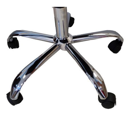 Καρέκλα Γραφείου ArteLibre AΓNΩ Μαύρο PVC 58x60x105-115cm