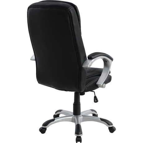 Καρέκλα Γραφείου ArteLibre EYPYΔIKH Μαύρο PU 62x60x108-116cm