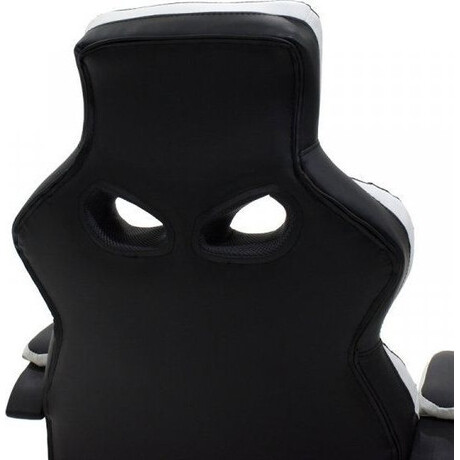Καρέκλα Γραφείου ArteLibre Gaming ΚΛΕΟΝΙΚΗ Μαύρο/Λευκό 65x72x118-126cm
