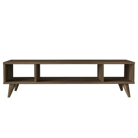 Έπιπλο Τηλεόρασης ArteLibre Samos Σκούρο Καφέ 120x35x40cm