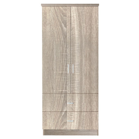 Ντουλάπα ArteLibre SWALLOWTAIL Φυσικό Χρώμα 80x50x180cm