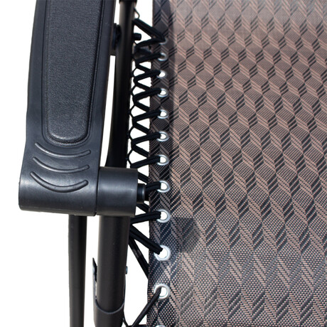 Πολυθρόνα Παραλίας ArteLibre Πτυσσόμενη Μέταλλο/Ύφασμα 68x58x110cm