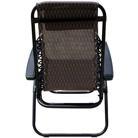 Πολυθρόνα Παραλίας ArteLibre Πτυσσόμενη Μέταλλο/Ύφασμα 68x58x110cm