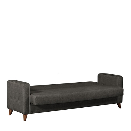 Καναπές Κρεβάτι Τριθέσιος ArteLibre GABRIEL 3S Γκρι 216x79x81cm