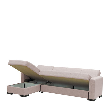 Καναπές Κρεβάτι Γωνιακός ArteLibre JOSE Σάπιο Μήλο 270x165x84cm