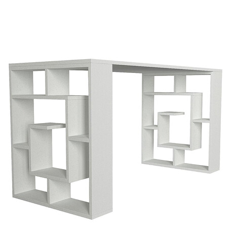 Γραφείο ArteLibre LINE Λευκό Μοριοσανίδα/Μελαμίνη 140x60x74cm