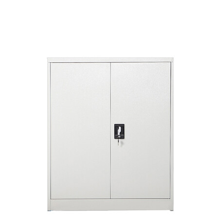 Ντουλάπι ArteLibre DUILIN Ανοιχτό Γκρι Μέταλλο 90x40x90cm