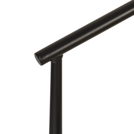 Πολυθρόνα Κήπου ArteLibre MANDRAKA Μαύρο/Φυσικό Αλουμίνιο/Rattan 57x61x78cm