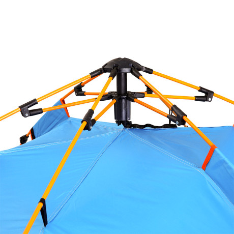 Σκηνή Αυτόματη 4 Ατόμων ArteLibre KRABEY Μπλε 2x2x1.35m