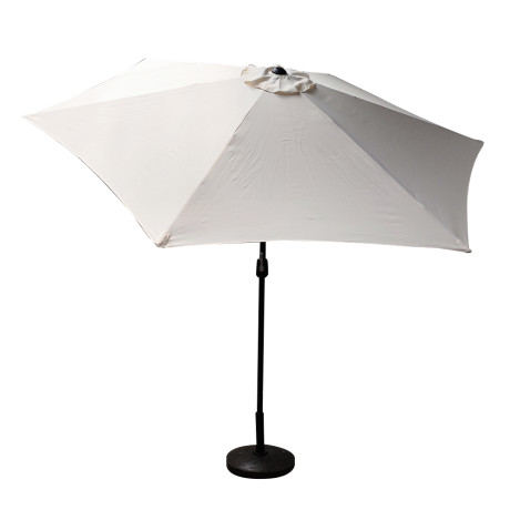 Ομπρέλα Κήπου ArteLibre GRACIOSA Μπεζ/Μαύρο Αλουμίνιο/Ύφασμα Φ3x2.55m