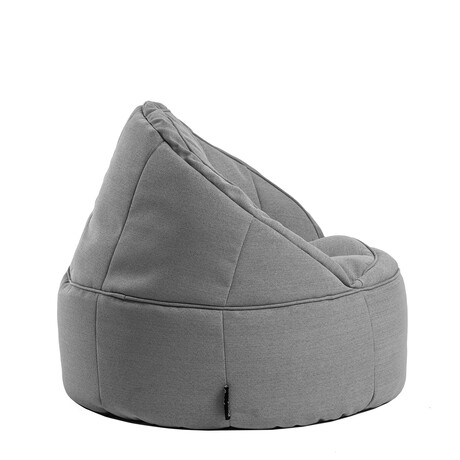Πουφ Πολυθρόνα ArteLibre LINDE Γκρι Ύφασμα 70x75cm