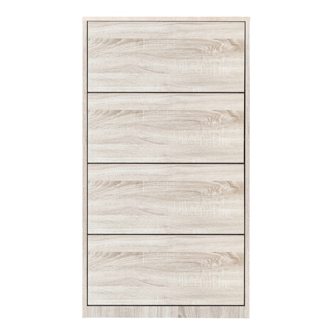 Παπουτσοθήκη ArteLibre DORIT Φυσικό Μοριοσανίδα/Μελαμίνη 73x24x148cm