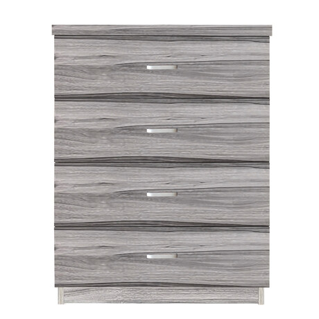 Συρταριέρα ArteLibre OCOLA Γκρι Σκούρο Μοριοσανίδα/Μελαμίνη 60x40x80cm