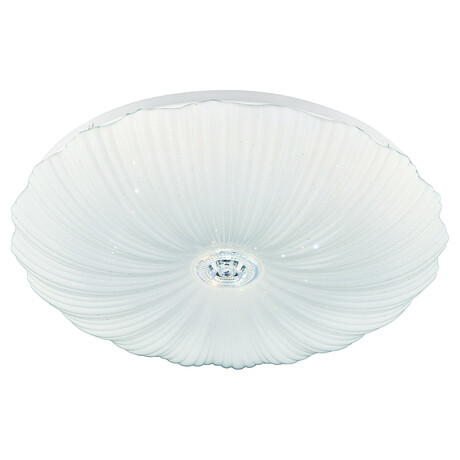 Φωτιστικό Οροφής LED ArteLibre LEPUS Λευκό Μέταλλο/Γυαλί 40x40cm