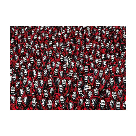 Clementoni Παζλ Impossible Netflix La Casa De Papel (The Money Heist) 1000 τμχ