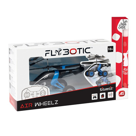 Λαμπάδα Silverlit Flybotic Air Wheelz Τηλεκατευθυνόμενο Ελικόπτερο Για 10+ Χρονών