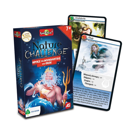 AS Games Παιχνίδι Με Κάρτες Nature Challenge Best 2 Για Ηλικίες 7+ Χρονών Και 2-6 Παίκτες