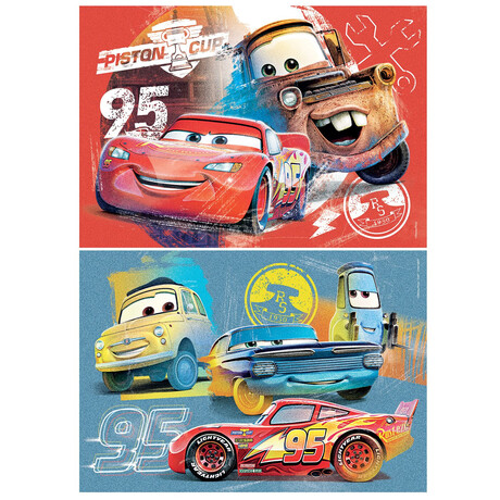Clementoni Παιδικό Παζλ Super Color Disney Cars 2x20 τμχ