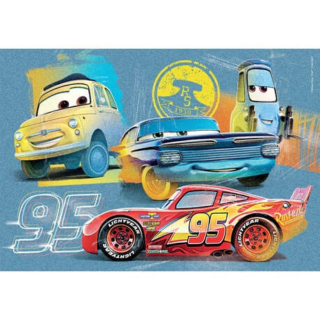 Clementoni Παιδικό Παζλ Super Color Disney Cars 2x20 τμχ
