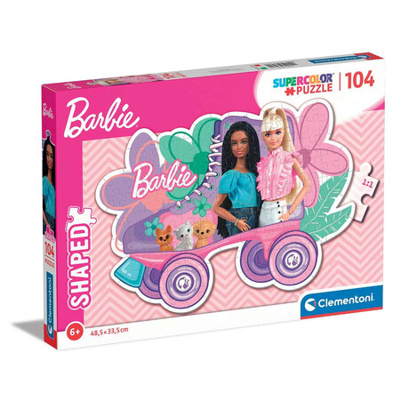 Clementoni Παιδικό Παζλ Super Color Barbie 104 τμχ