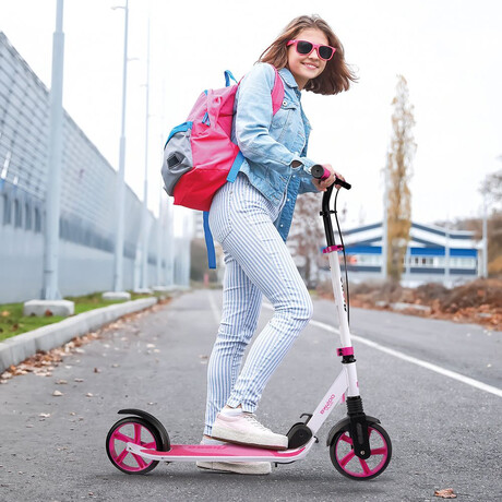 Shoko Παιδικό Πατίνι BW 200 Plus Με 2 Ρόδες 200mm Σε Φούξια Χρώμα Για 8+ Χρονών