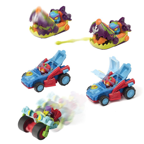 Superthings Μικροπλάσματα Secret Spies Φιγούρα Με Spyjet Για 3+ Χρονών