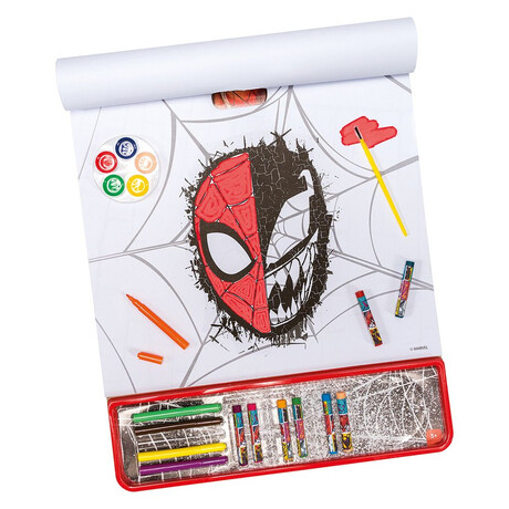 Giga Block Σετ Ζωγραφικής Marvel Spiderman 5 Σε 1 Για 3+ Χρονών