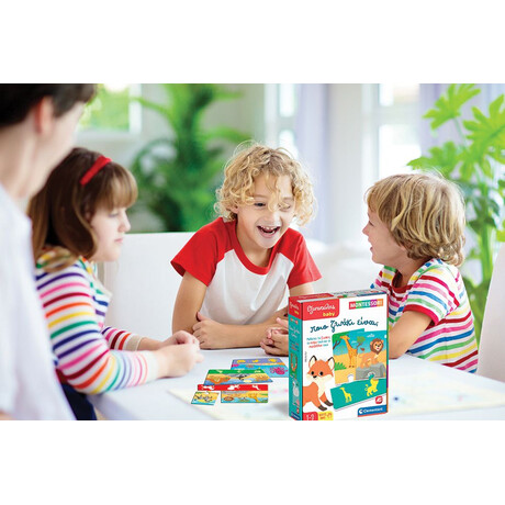 Εξυπνούλης Baby Montessori Εκπαιδευτικό Παιχνίδι Ποιο Ζωάκι Είναι; Για 12-36 Μηνών