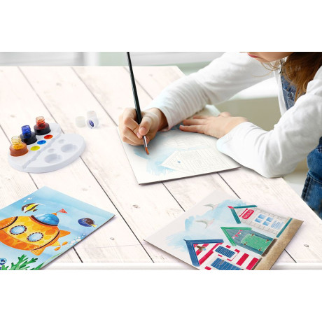 AS Art Νερομπογιές Θάλασσα Για 6+ Χρονών