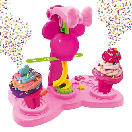 AS Πλαστελίνη Disney Minnie Παγωτοπλαστελίνα Με 4 Βαζάκια Και Καπάκια Καλουπάκια 280γρ & Sprinkles