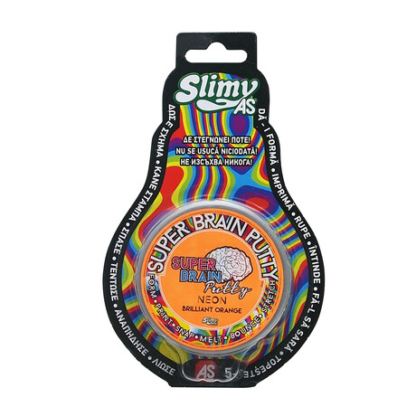 Slimy AS Χλαπάτσα Super Brain Putty Neon Για 3+ Χρονών