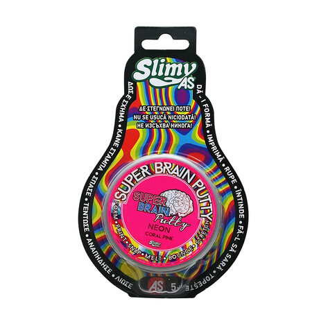 Slimy AS Χλαπάτσα Super Brain Putty Neon Για 3+ Χρονών
