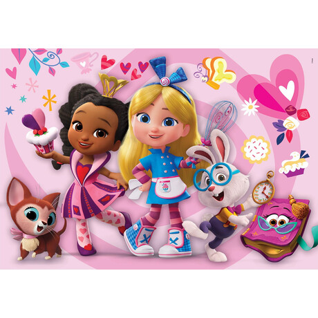 Clementoni Παιδικό Παζλ Super Color Disney Alice's Wonderland Bakery 104 τμχ