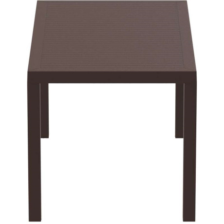 ARES ΤΡΑΠΕΖΙ 140Χ80Χ75εκ. BROWN ΠΟΛ/ΝΙΟΥ