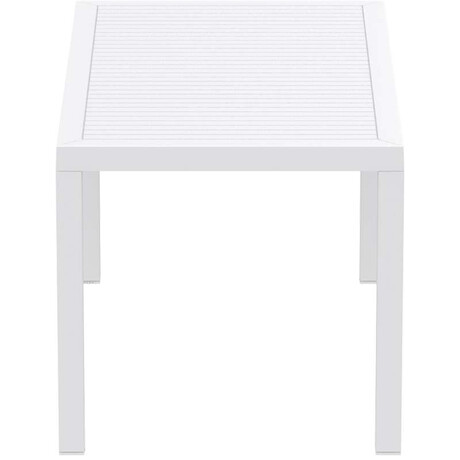 ARES ΤΡΑΠΕΖΙ 140Χ80Χ75εκ. WHITE ΠΟΛ/ΝΙΟΥ